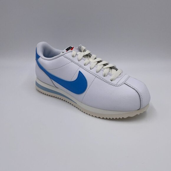 Nike Cortez White / Blue Womens Shoes - Picture 7 of 8